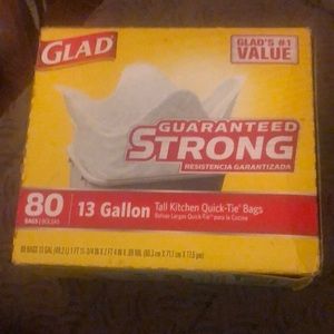 Glad trash bags